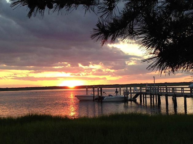 Sunset in Sea Isle City, NJ